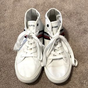 Tommy Hilfiger White High Tops 🇺🇸